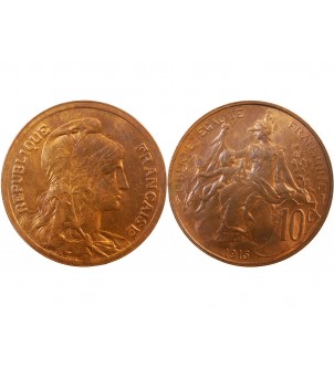 DUPUIS  - 10 CENTIMES 1915 2