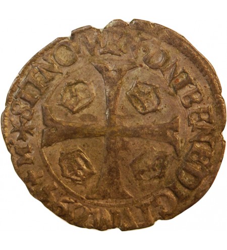 CHARLES X, Cardinal de Bourbon - DOUZAIN 1589 / 1890 - DIJON 1er Type