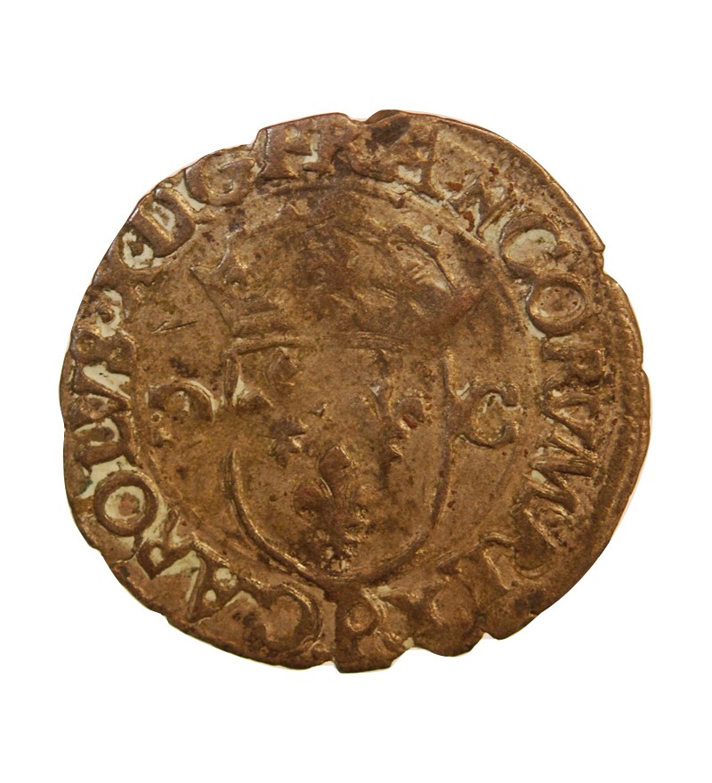 CHARLES X, Cardinal de Bourbon - DOUZAIN 1589 / 1890 - DIJON 1er Type