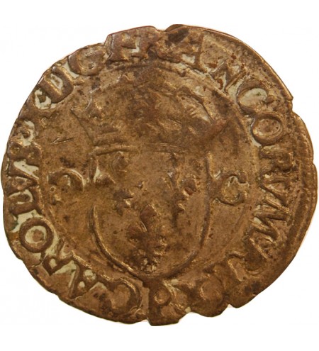 CHARLES X, Cardinal de Bourbon - DOUZAIN 1589 / 1890 - DIJON 1er Type