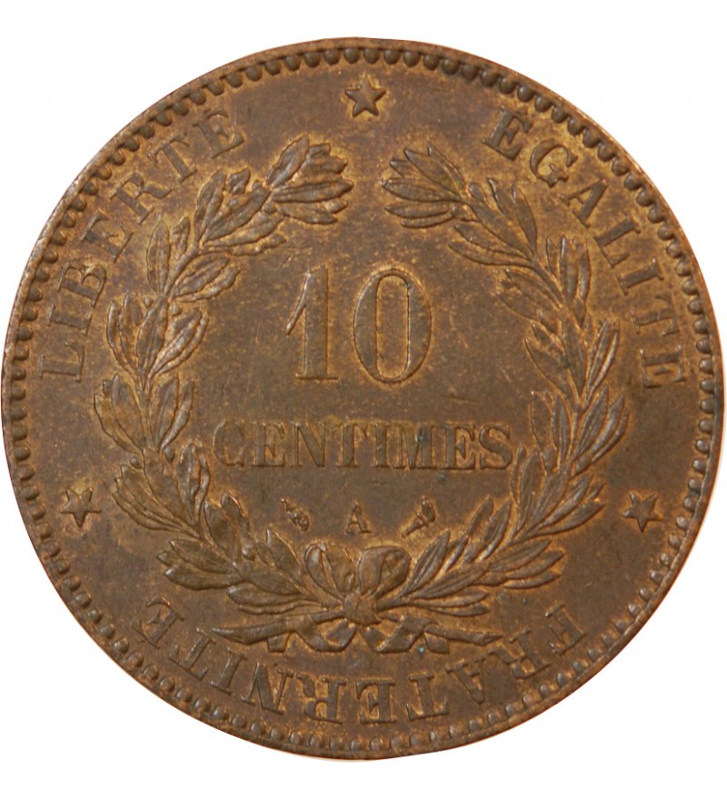 CERES - 10 CENTIMES 1897 A PARIS - Variété Torche