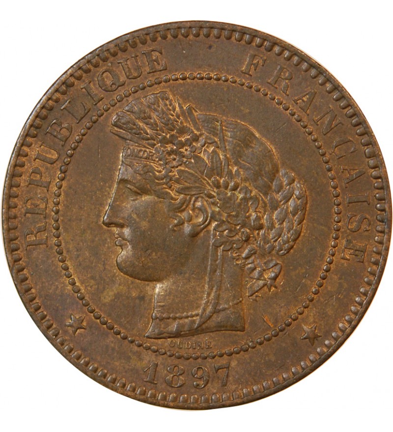 CERES - 10 CENTIMES 1897 A PARIS - Variété Torche