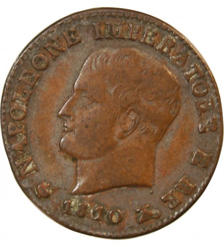 ITALIE, NAPOLEON 1er - CENTESIMO 1810 M MILAN