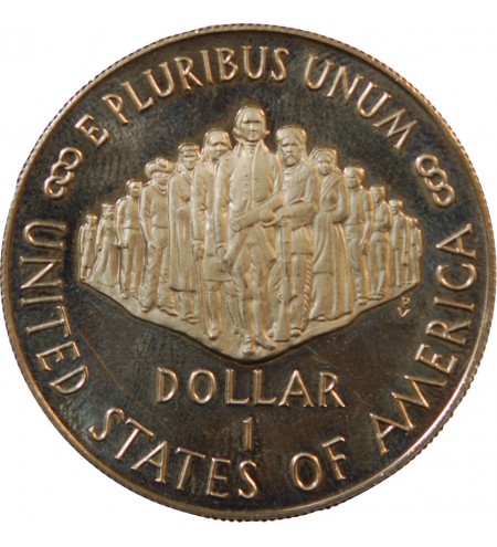 USA - DOLLAR ARGENT 1987 PHILADELPHIE - Bicentennaire de la Constitution