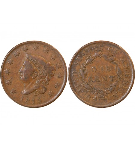 USA - ONE CENT "Coronet Type 1" 1819
