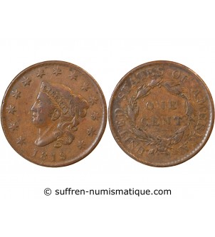 USA - ONE CENT "Coronet Type 1" 1819