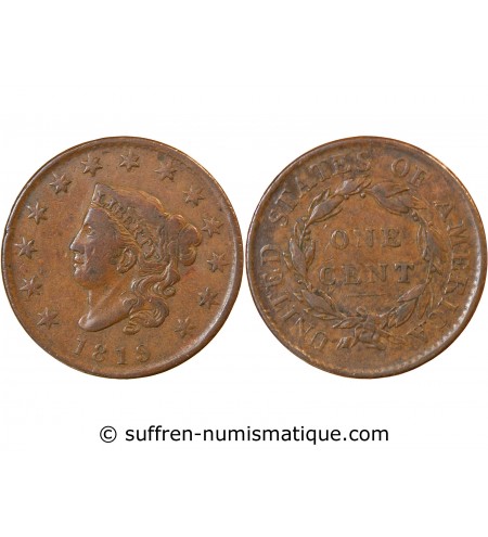 USA - ONE CENT "Coronet Type 1" 1819