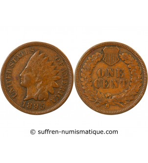 USA - ONCE CENT "Indian Head" 1895