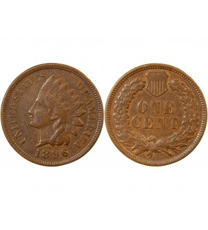 USA - ONCE CENT "Indian Head" 1896 2