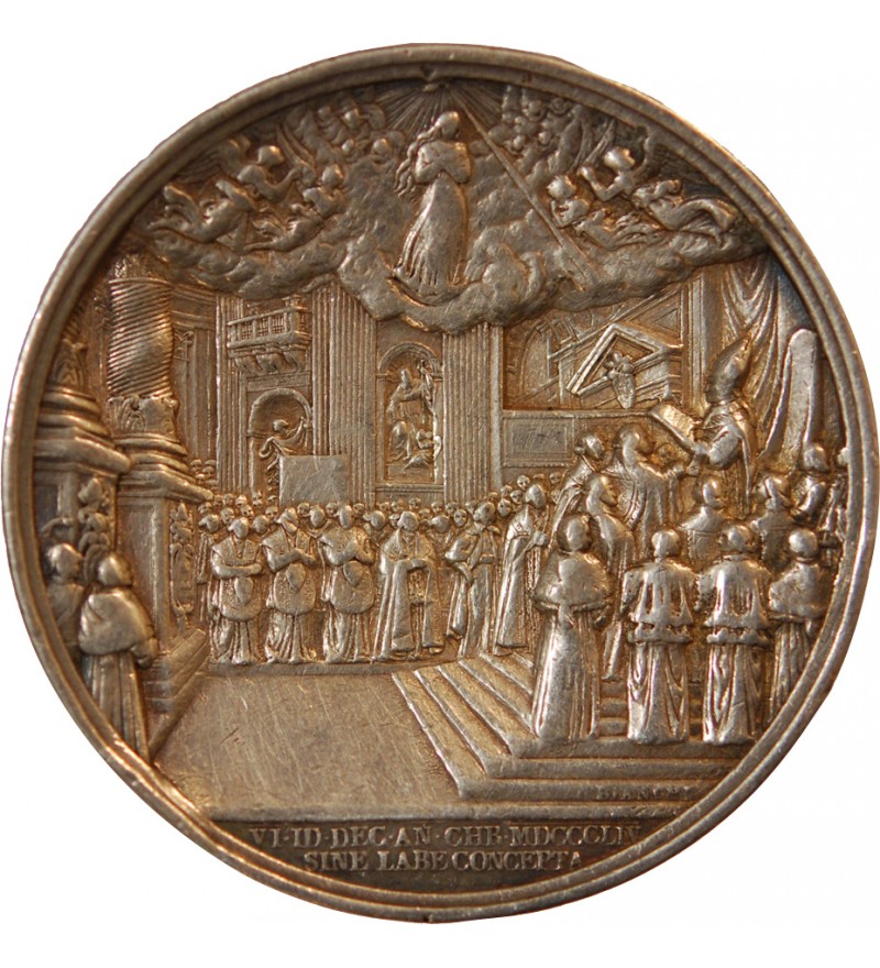 VATICAN, PIE IX - Dogme de l'immaculée conception 1856