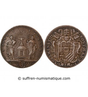 VATICAN, CLEMENT XIII - TESTON 1767 AN X
