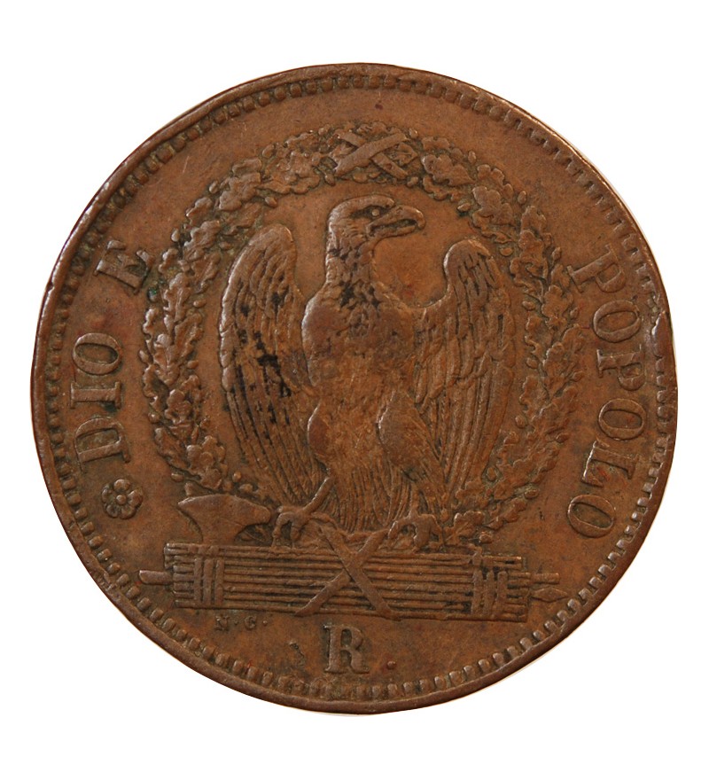 REPUBLIQUE ROMAINE - 1 BAIOCCO 1849 ROME