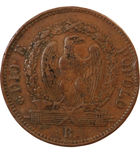 REPUBLIQUE ROMAINE - 1 BAIOCCO 1849 ROME