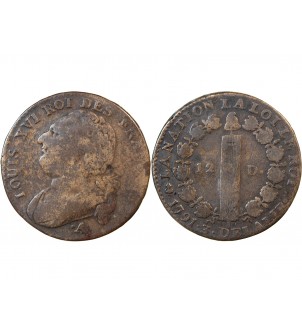 REVOLUTION FRANCAISE, CONSTITUTION - 12 DENIERS 1791 A PARIS 2