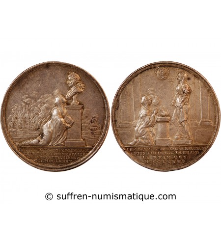 PRUSSE - MEDAILLE ARGENT 1785 - Centenaire de l'accueil des Huguenots français