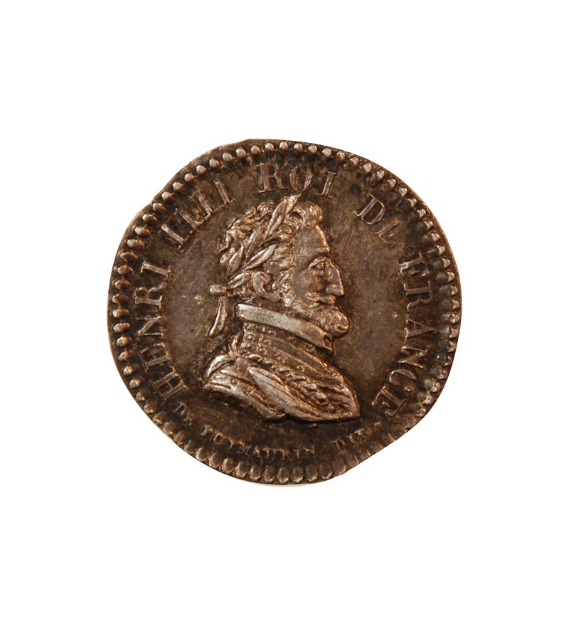 LOUIS XVIII - PETITE MEDAILLE ARGENT - Henri IV