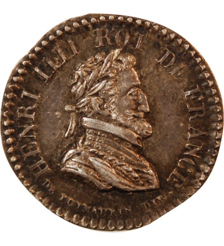 LOUIS XVIII - PETITE MEDAILLE ARGENT - Henri IV