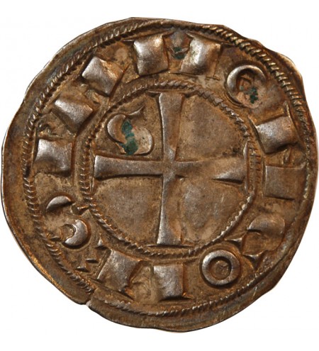 COMTÉ DE TOULOUSE – DENIER ARGENT XII-XIIIe siècle