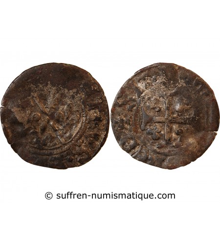 DOMBES, SEIGNEURIE DE TREVOUX, Pierre II de Bourbon (1488-1503) – LIARD n.d. TREVOUX