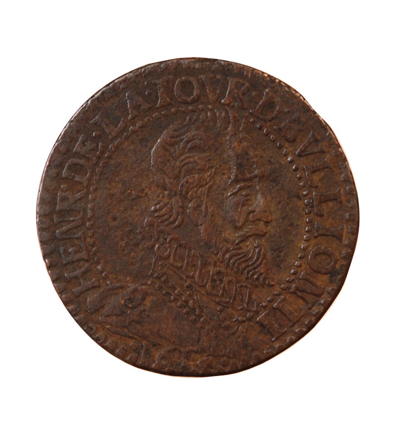 ARDENNES, PRINCIPAUTÉ DE SEDAN, Henri de la Tour d'Auvergne (1594-1623) – LIARD