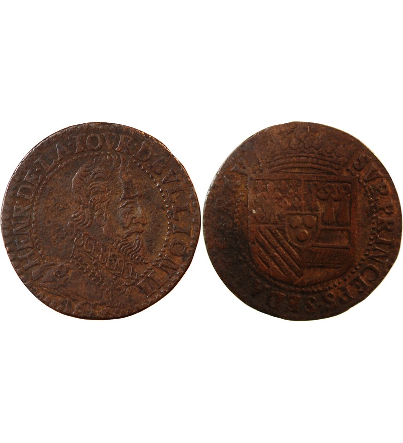 ARDENNES, PRINCIPAUTÉ DE SEDAN, Henri de la Tour d'Auvergne (1594-1623) – LIARD