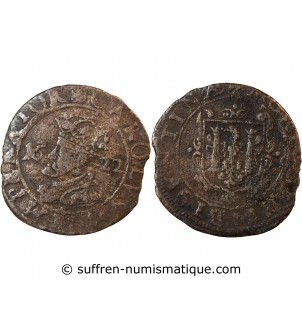 FRANCHE-COMTÉ, VILLE DE BESANÇON, Charles Quint – CAROLUS 1622