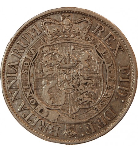 GRANDE-BRETAGNE, GEORGES III - 1/2 CROWN ARGENT 1819