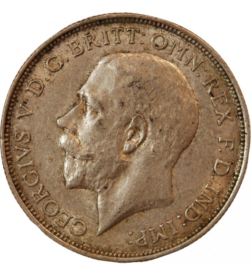 GRANDE-BRETAGNE, GEORGES V - FLORIN ARGENT 1916