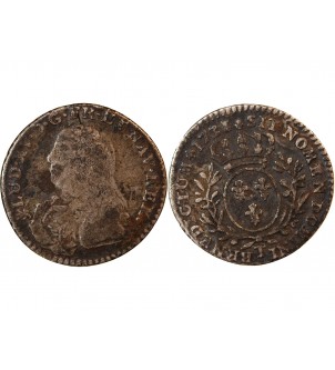 LOUIS XV﻿ - 1/10 ECU AUX BRANCHES D'OLIVIER 1731 NANTES 2