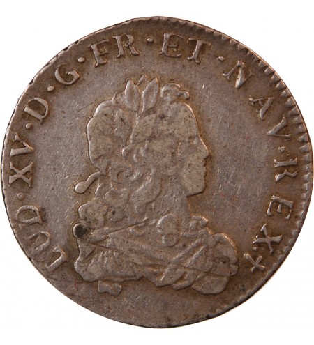 LOUIS XV﻿ - 1/3 ECU DE FRANCE 1722 LIMOGES