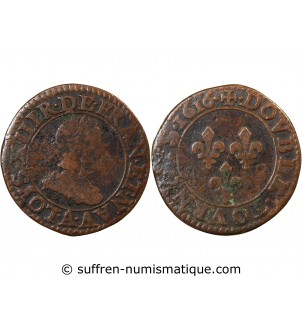LOUIS XIII - DOUBLE TOURNOIS 1616 A PARIS