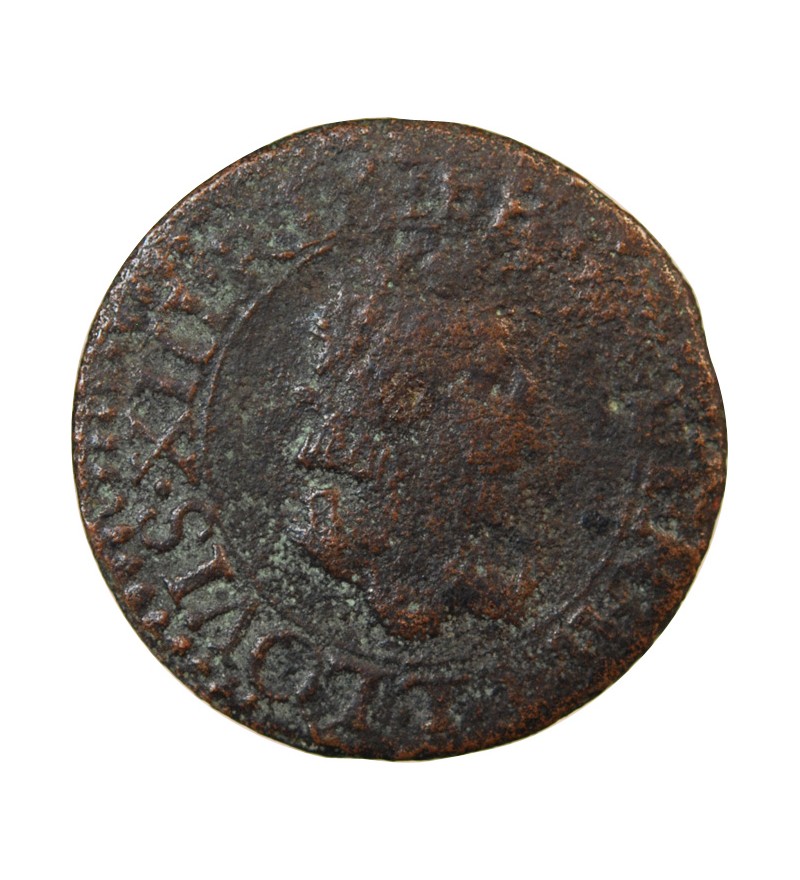 LOUIS XIII - DOUBLE TOURNOIS 1612 T NANTES