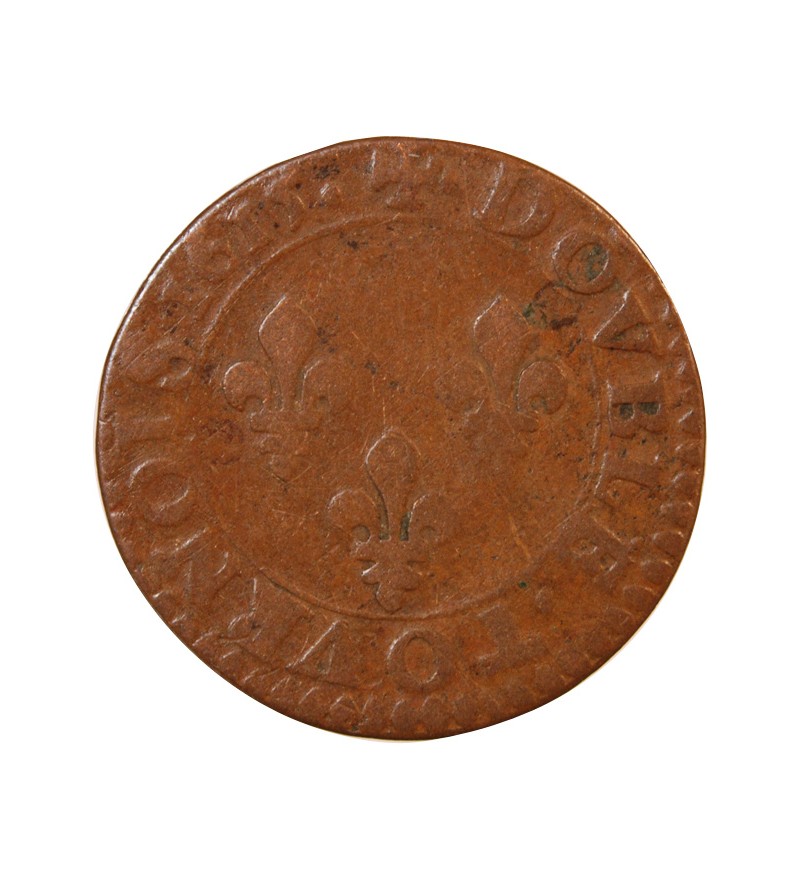 LOUIS XIII - DOUBLE TOURNOIS 1615 AMIENS