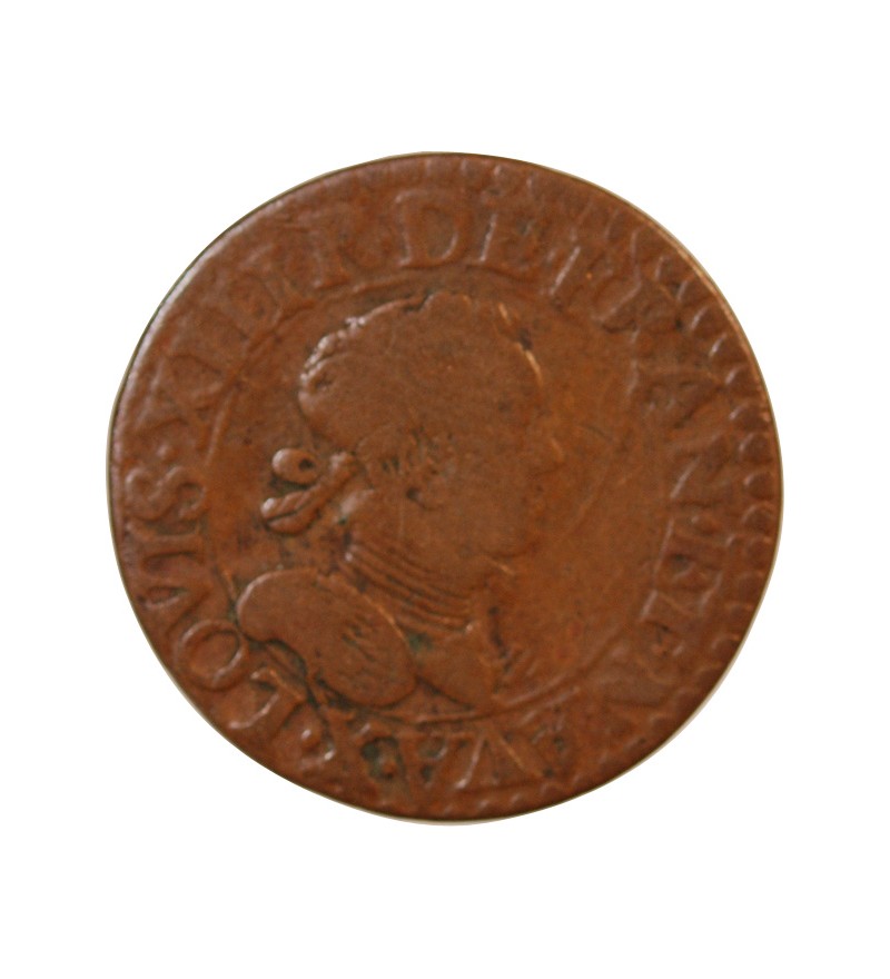 LOUIS XIII - DOUBLE TOURNOIS 1615 AMIENS