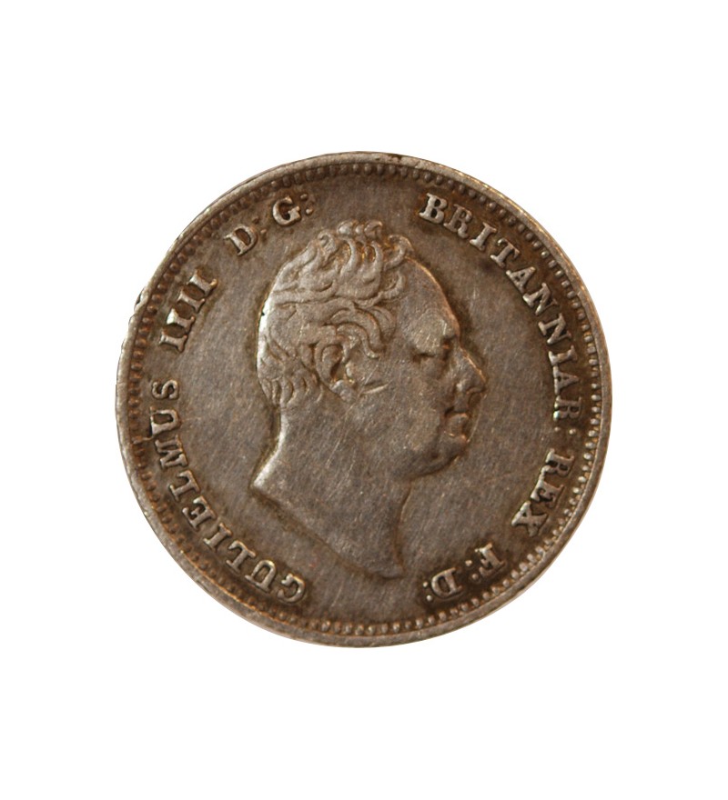 GRANDE-BRETAGNE, GUILLAUME IV - 4 PENCE ARGENT 1836