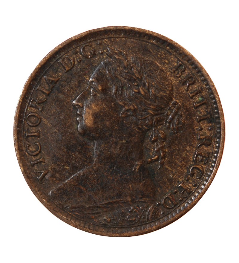 GRANDE-BRETAGNE, VICTORIA - FARTHING 1890