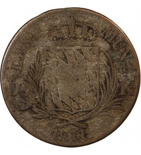 ALLEMAGNE, BAVIÈRE, MAXIMILIEN I JOSEPH - 6 KREUZER 1811