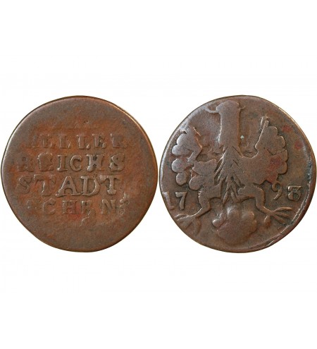 ALLEMAGNE, AIX-LA-CHAPELLE - 12 HELLER 1793