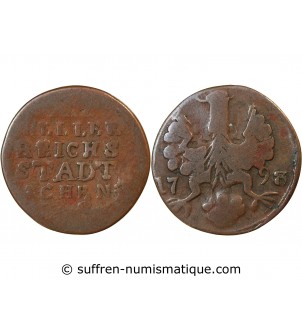 ALLEMAGNE, AIX-LA-CHAPELLE - 12 HELLER 1793