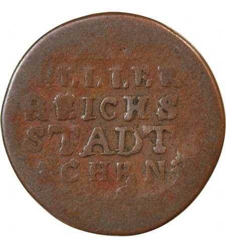 ALLEMAGNE, AIX-LA-CHAPELLE - 12 HELLER 1793