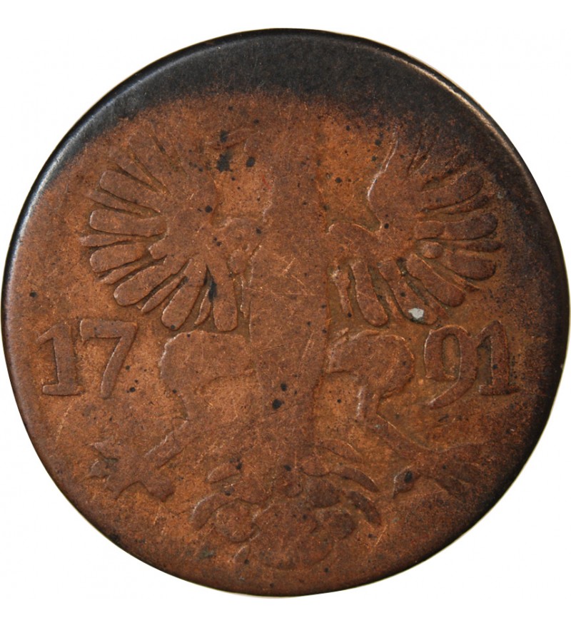 ALLEMAGNE, AIX-LA-CHAPELLE - 12 HELLER 1791