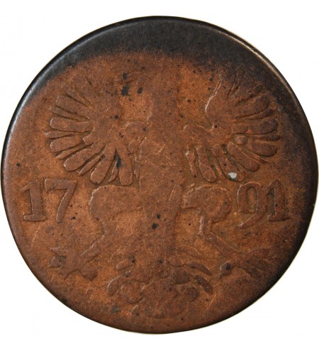 ALLEMAGNE, AIX-LA-CHAPELLE - 12 HELLER 1791