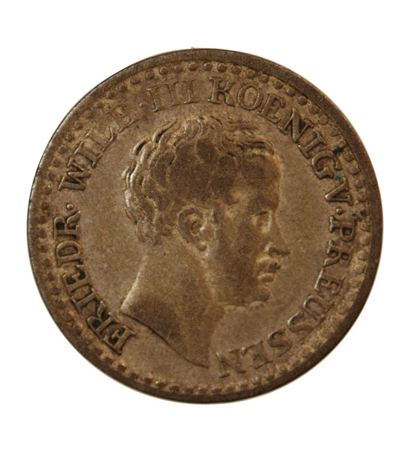 ALLEMAGNE, PRUSSE, FRIEDRICH WILHELM III - 1 GROSCHEN 1821 A BERLIN