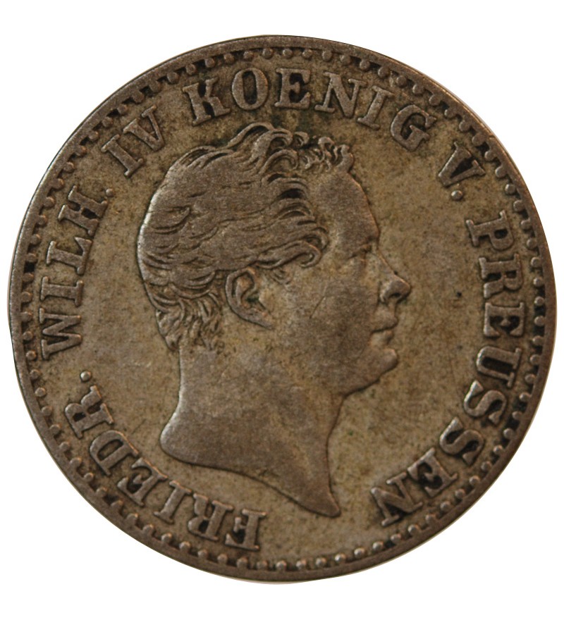 ALLEMAGNE, PRUSSE, FRIEDRICH WILHELM IV - 2 1/2 GROSCHEN 1842 A BERLIN