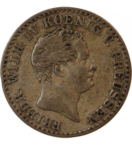 ALLEMAGNE, PRUSSE, FRIEDRICH WILHELM IV - 2 1/2 GROSCHEN 1842 A BERLIN