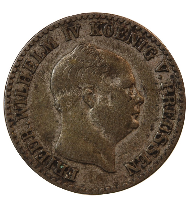 ALLEMAGNE, PRUSSE, FRIEDRICH WILHELM IV - 2 1/2 GROSCHEN 1856 A BERLIN