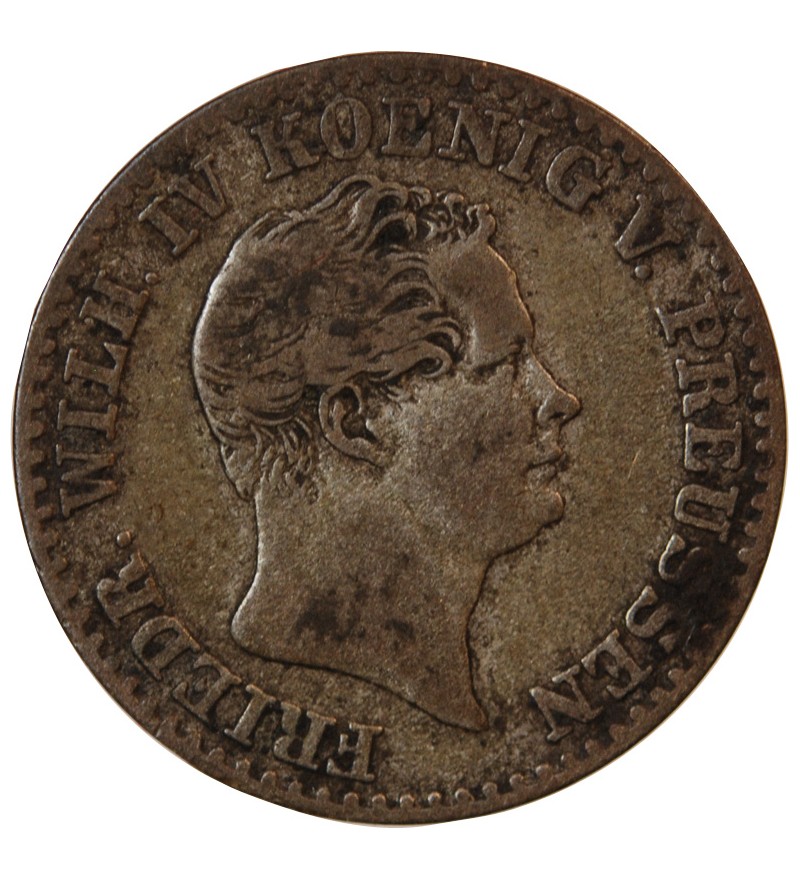 ALLEMAGNE, PRUSSE, FRIEDRICH WILHELM IV - 2 1/2 GROSCHEN 1850 A BERLIN
