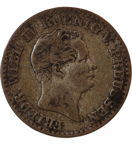 ALLEMAGNE, PRUSSE, FRIEDRICH WILHELM IV - 2 1/2 GROSCHEN 1850 A BERLIN