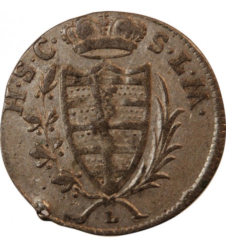 ALLEMAGNE, SAXE-COBOURG-SAALFELD, FRANZ FRIEDRICH ANTON - 3 KREUZER 1805