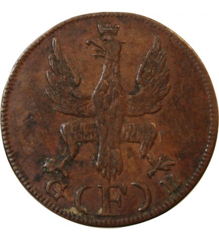 ALLEMAGNE, FRANCFORT-SUR-LE-MAIN - 1 HELLER 1821 F GB